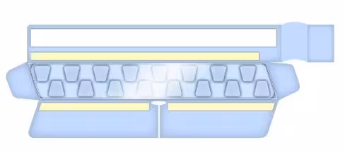 Housse à usage unique, pour ceinture P0, lot de 5 paires