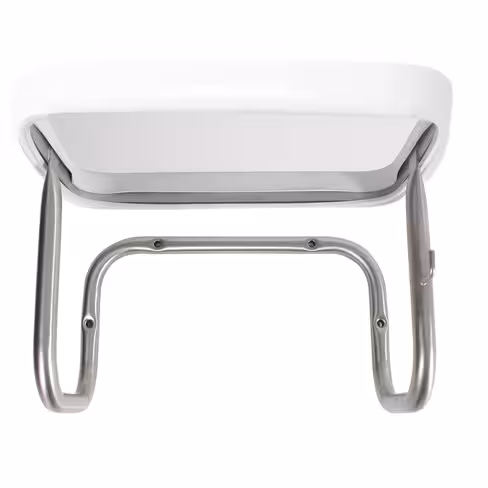 Porte-sac mural Hygicar III - inox - avec couvercle