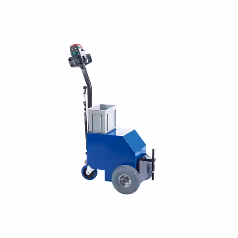 Tracteur à conducteur accompagnant Easy power capacité 1,5 t - pour chariot avec une barre d'atelage