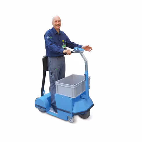 Tracteur à conducteur porté Easy step 65 capacité 1,5 t - pour chariot avec une barre d'attelage