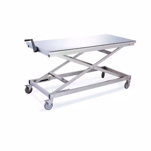 Table de tri inox réglable en hauteur 2000 x 700 (H700 / 1000)