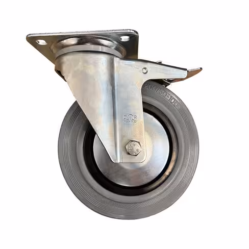 Roue pivotante avec frein 200 mm de rechange pour chariot armoire série 204