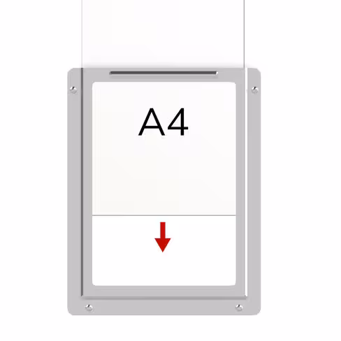 Porte-fiche pour chariot armoire série 204