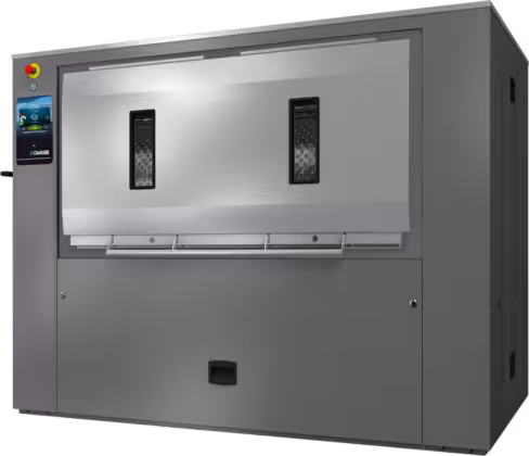 Lave-linge professionnel barrière traversante Danube DBW-70 E ET2 70 kg - triphasé - sans monnayeur