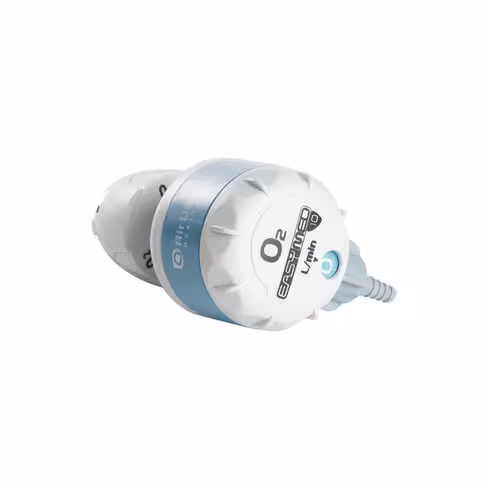 Débitmètre à orifice calibré - Easymed - oxygène 0 à 15 L par min raccord à bague NF sortie 12x125 avec olive- 1 unité