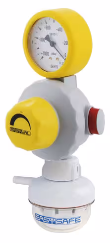 Régulateur de vide - Easyval - 600 mbar - raccord à bague NF à la prise avec bocal Easysafe autoclavable - 1 unité