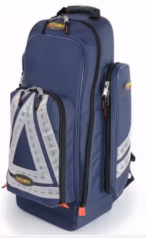 Sac oxygénothérapie de transport - Doppler - bleu - pour bouteille B5 - 1 unité