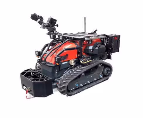 Robot terrestre extinction et transport Colossus Max thermique - colonne sèche intégrée