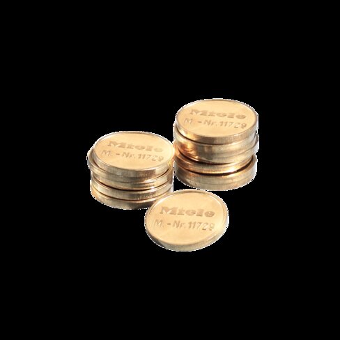 Lot de 50 jetons WM8 pour monnayeur APCL 051 compatible tout sèche-linge Miele