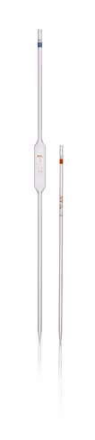 Pipette graduée en verre Type 2 zéro à la pointe classe AS 5 ml x 2