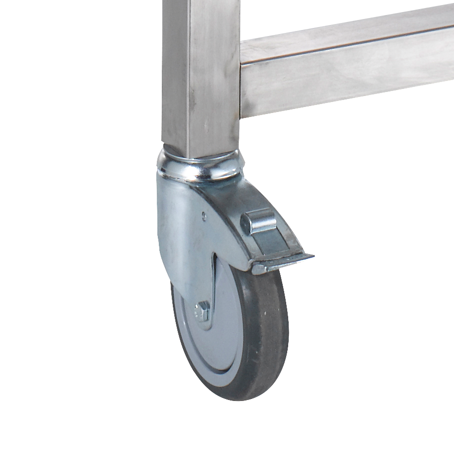 Roue pivotante avec frein Ø 125 mm pour table de tri 374260/261/260V/261V/292/293