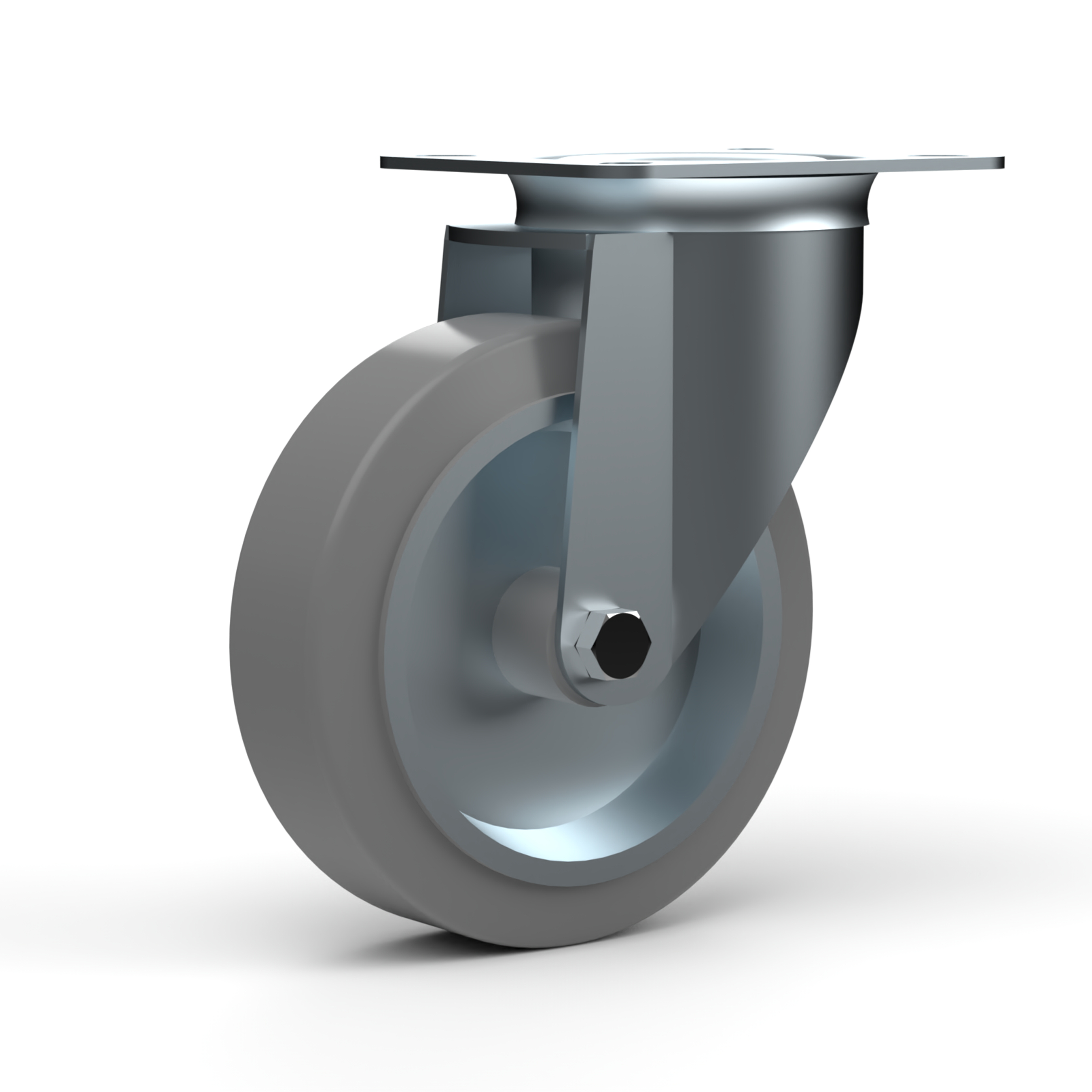 Roue pivotante 125 mm pour chariot aluminium 201N30 / 201N10