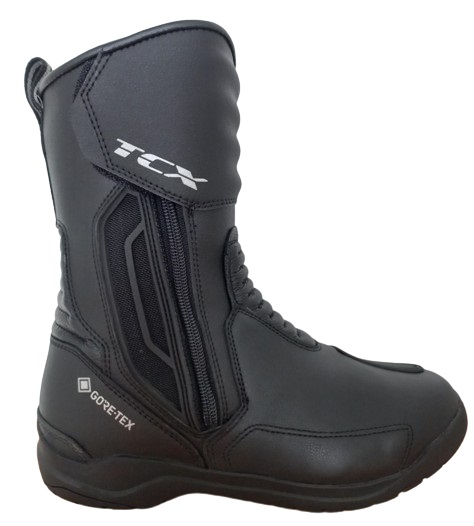 Bottes de moto montantes X-FIVE 5 GTX - membrane Gore-Tex - noir