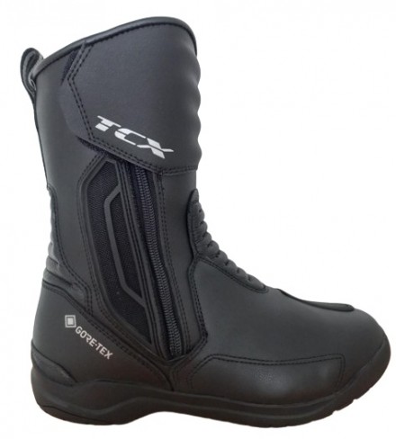 Bottes de moto montantes X-FIVE 5 GTX - membrane Gore-Tex - noir