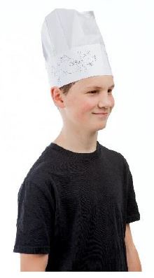 Toque papier blanc x 100