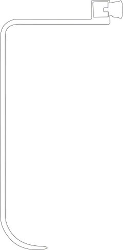 LAME CHARNLEY COURTE 60MM 127X25MM