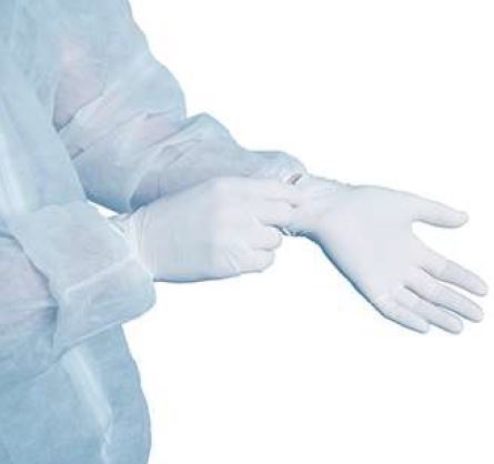 Gant latex poudré taille L x1000