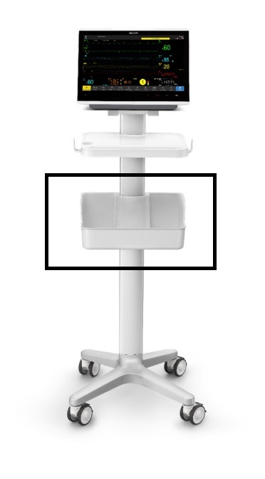 Panier de rangement pour chariot MT-803