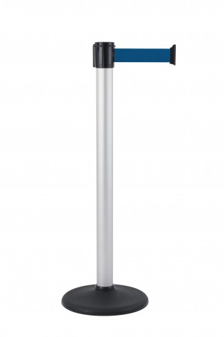 Poteau de guidage à sangle - aluminium anodisé - sangle 3 m