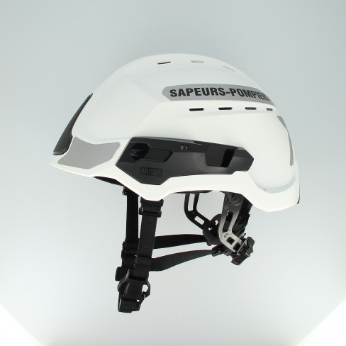 Casque F2XR type A1 - peinture standard - bandes rétro grises marquage SP