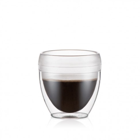 Lot de 6 verres en plastique transparent pour lave verre AUUM S4