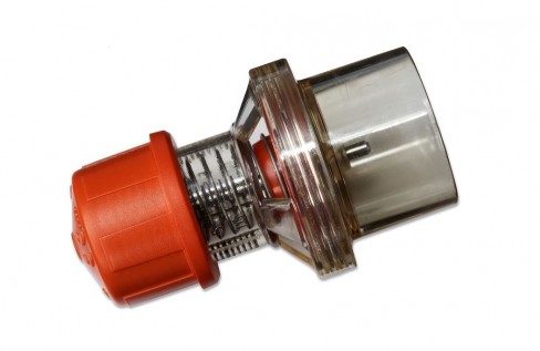 Valve PEP réglable jusqu'à 10cm H2O réutilisable raccord admission 30-18mm - 1 boite de 1 valve