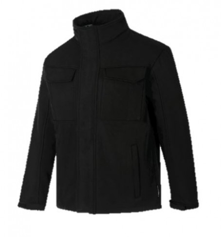 Veste intempérie Softshell - Lina - Codupal - 393 g/m2 - noir - taille XL