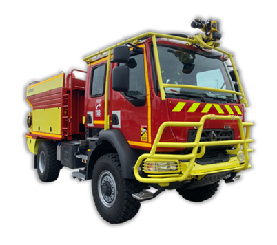 Camion-citerne CCF M double cabine - pacte capacitaire