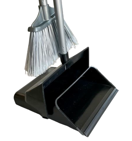 Pelle basculante avec balai nylon