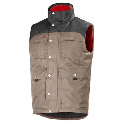 Gilet multipoche sans manches Shovel - Lafont - polyester - doublure polaire - coloris et taille au choix
