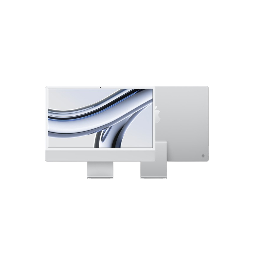 Apple iMac 24'' Retina 4,5K - 16 Go unifiée - 256 Go SSD - puce M4 CPU 8 coeurs GPU 8 coeurs - Mac OS - argent