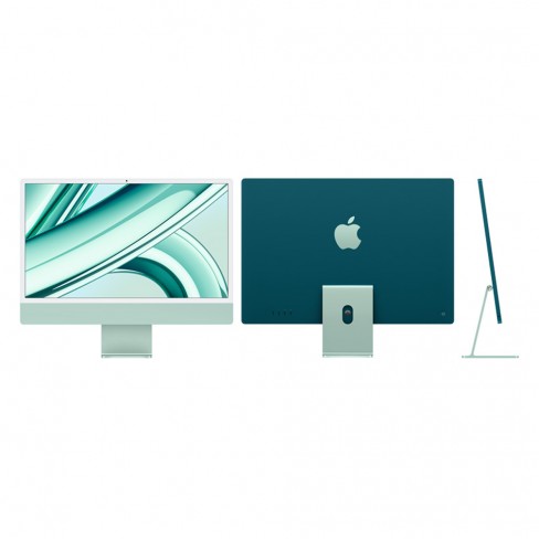 Apple iMac 24'' Retina 4,5K - 16 Go unifiée - 256 Go SSD - puce M4 CPU 10 coeurs GPU 10 coeurs - Mac OS - vert