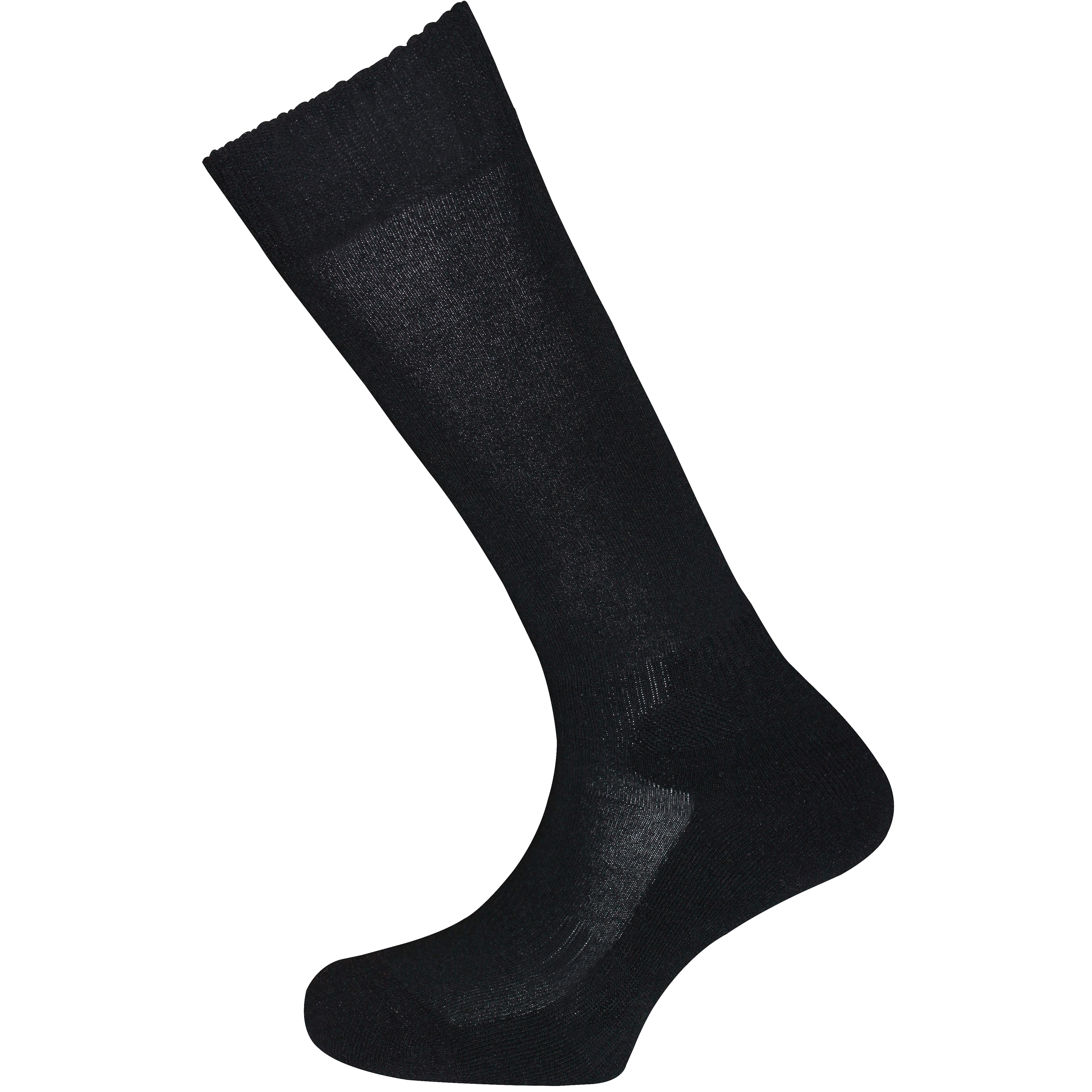 Mis-bas tricot fin - polyester majoritaire - noir - la paire