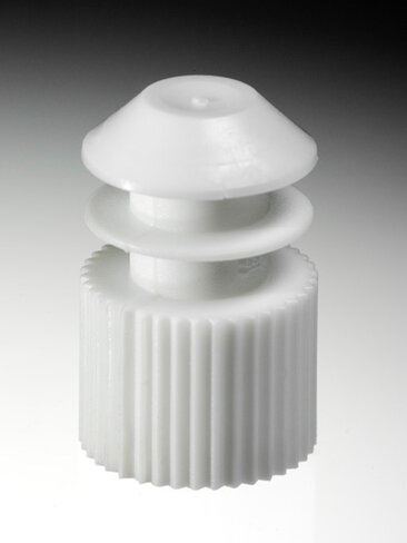 Bouchon à ailettes, LDPE jaune x3000