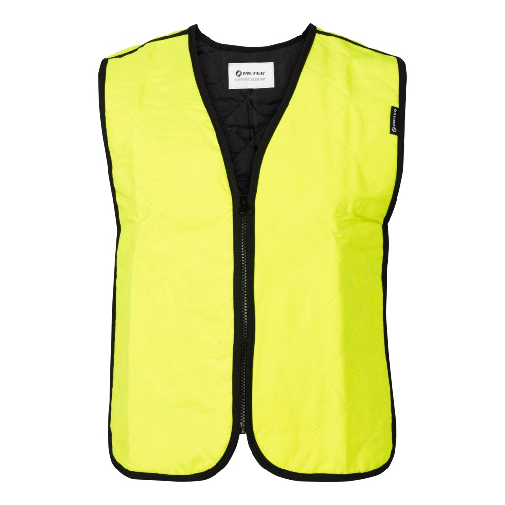 Gilet rafraichissant H20 - Aptiva - 100% nylon - jaune - taille au choix