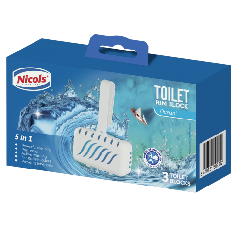 Blocs cuvette wc ocean - carton de 10 lots de 3