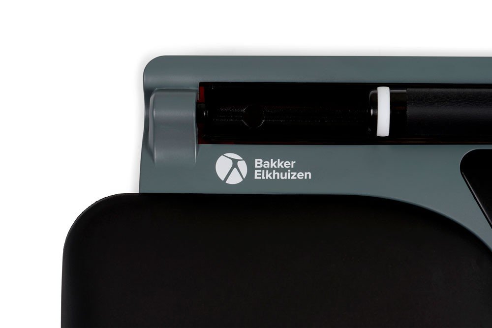Souris centrale filaire - Bakker ErgoSlider Plus - USB - noir