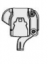 Adaptateur de fixation potence pour pompes CADD®-Solis