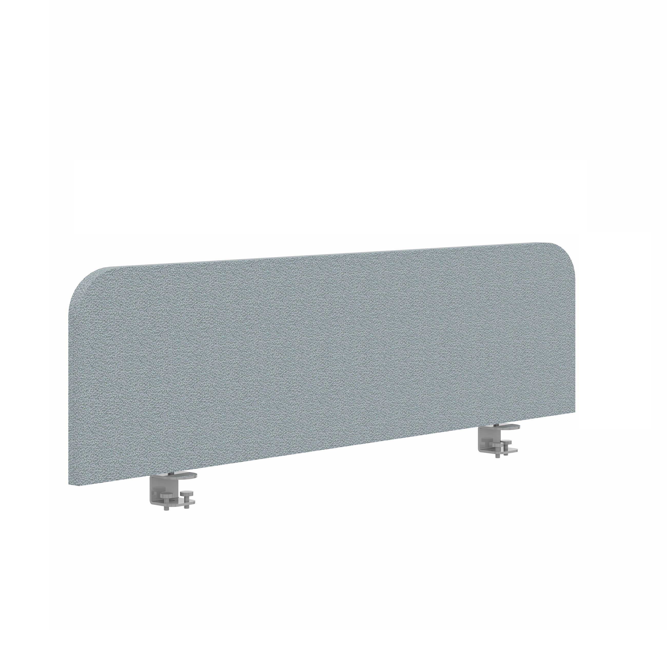 Ecran de séparation pour bureau isolé Arial - l. 120 cm - tissu