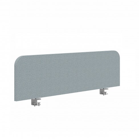 Ecran de séparation pour bureau isolé Arial - l. 120 cm - tissu