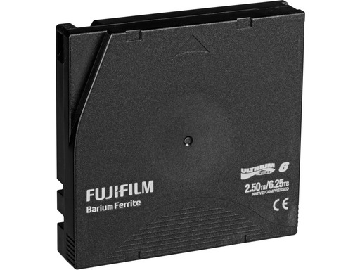 Cartouche LTO-6 - Fuji Ultrium - 2,5 - 6 To pour lecteur de bande - étiquetée - par lot de 20 - library pack