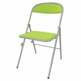 Chaise pliante Pleg - tissu - piétement époxy - accrochable