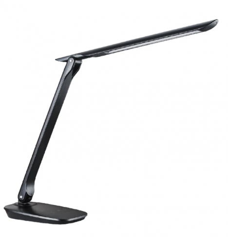 Lampe de bureau LED Eureka noir/noir