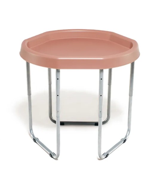 Plateau Tuff Hexacle avec support rose corail