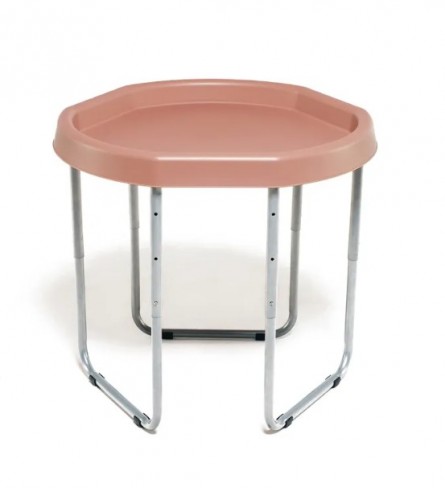 Plateau Tuff Hexacle avec support rose corail