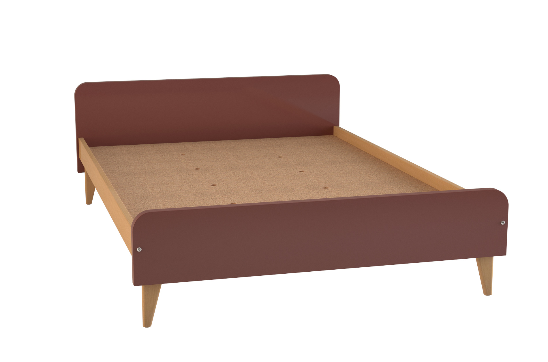 Lit - Lagune - 140 x 190 cm - sommier panneau