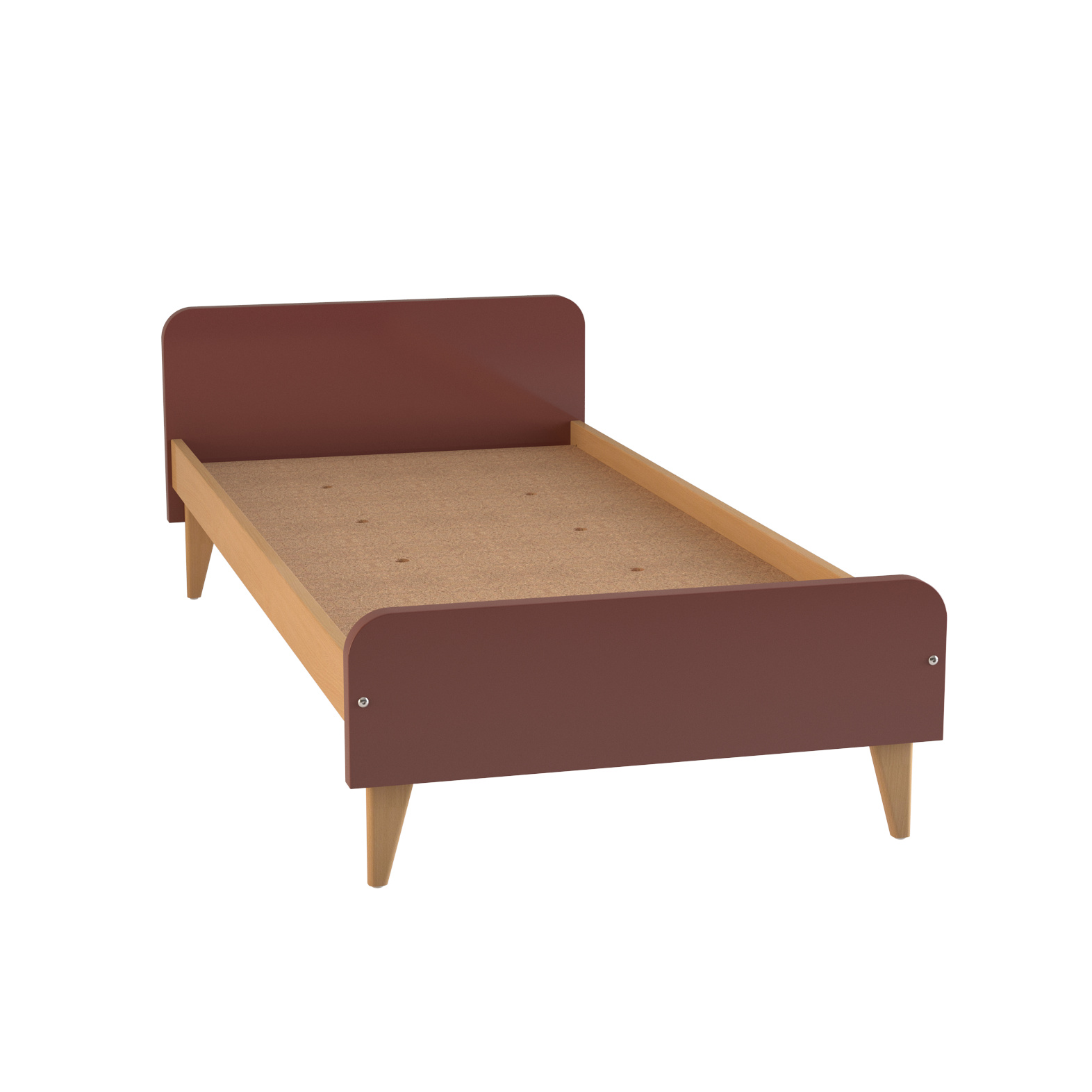 Lit - Lagune - 90 x 190 cm - sommier panneau - adapté PMR