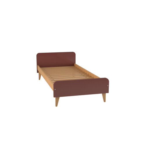 Lit - Lagune - 90 x 200 cm - sommier à lattes rigides - adapté PMR