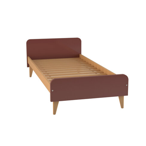 Lit - Lagune - 90 x 210 cm - sommier à lattes rigides - adapté PMR