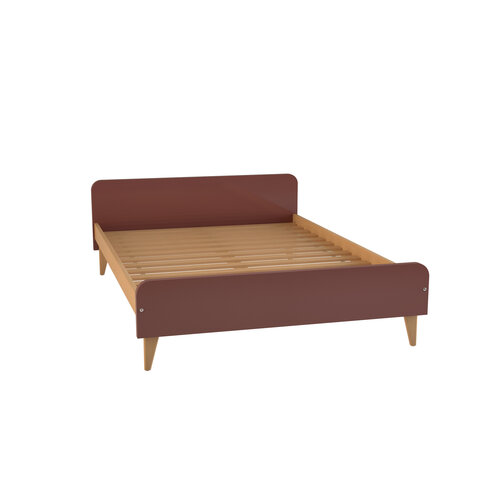 Lit - Lagune - 140 x 200 cm - sommier à lattes rigides - adapté PMR